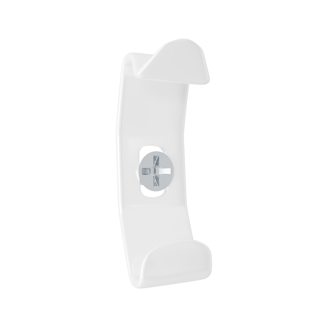 Schuette® Estor noche y dia a medida • Colección Noche y Dia: White Snow (Blanco) • Soporte universal 2in1 sin taladrar y con taladro • Color del perfil: Blanco